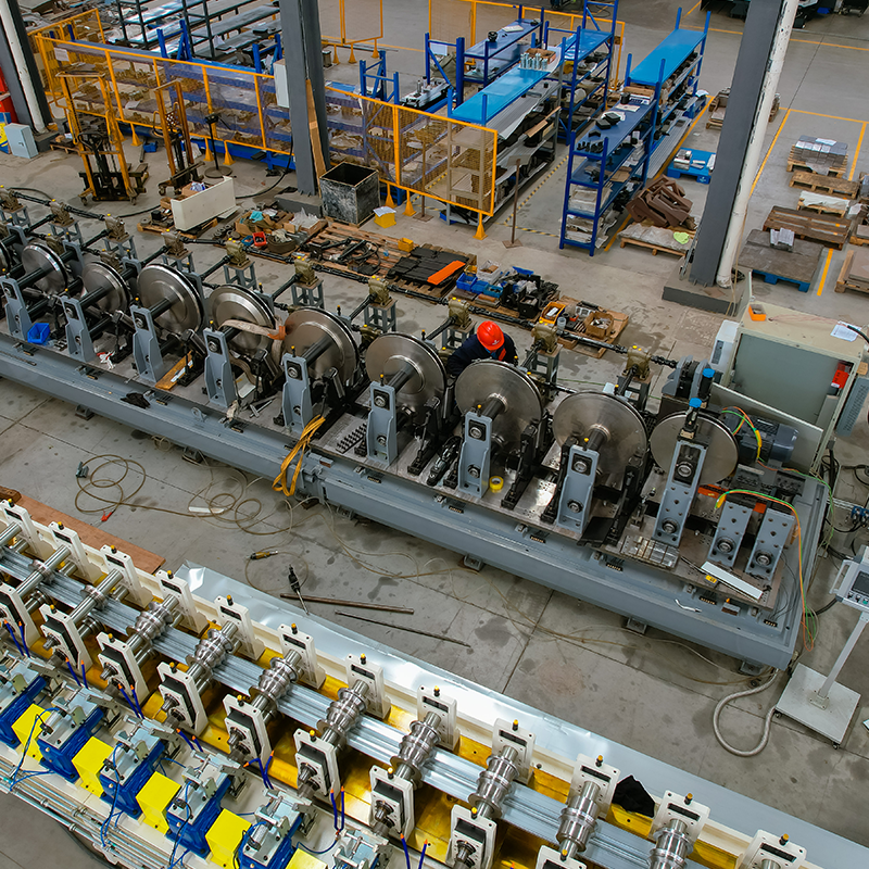 Mesin Roll Forming Plafon Baffle